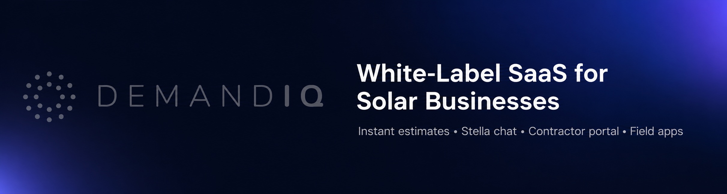 Demand IQ — SaaS Lead Platform for Renewable Energy preview